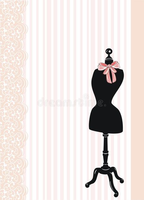 Atelier. Vintage Dress Form illustration , #Ad, #Vintage, #Atelier, #Dress, #illustration, #Form #ad Atelier Dress, Vintage Dress Form, Dress Logo, Sewing Logo, Fashion Illustration Tutorial, Chanel Art, Bunny Painting, Dress Illustration, Fashion Stand