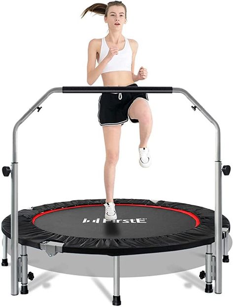 Exercise Trampoline, Trampoline For Kids, Fitness Trampoline, Best Trampoline, Kids Trampoline, Trampoline Workout, Mini Trampoline, Yoga Equipment, Trampolines