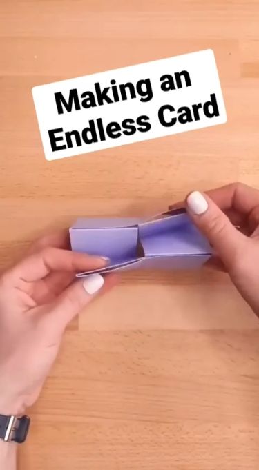 3rd Grade Craft Ideas, Diy Endless Card, Magic Paper Crafts, Endless Card Diy, Cool Card Ideas Diy Crafts, Diy Fun Things To Do, Endless Card Tutorials, Pop Up Greeting Cards Diy, Homemade Paper Crafts