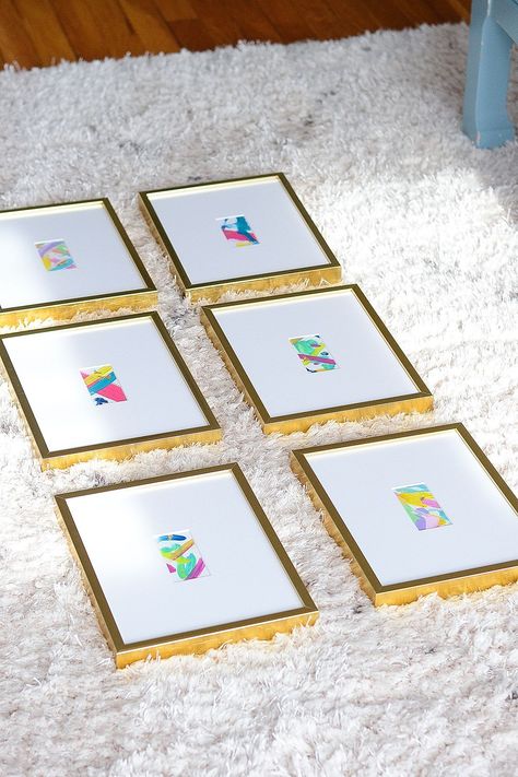 Framed Art Ideas, Confetti Bars, Cuadros Diy, Custom Frames, Small Framed Art, Abstract Words, Custom Picture Frame, Book Nook, Small Art