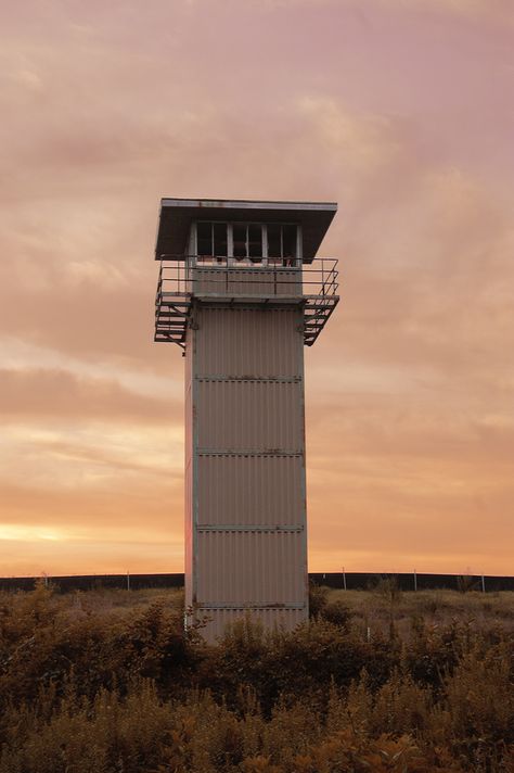 Zombie Proof House, Prison Architecture, Prison Tower, Guard Tower, Storm Shelters, Amazing Science Experiments, Storm Shelter, Funny Home Decor, Tower Design