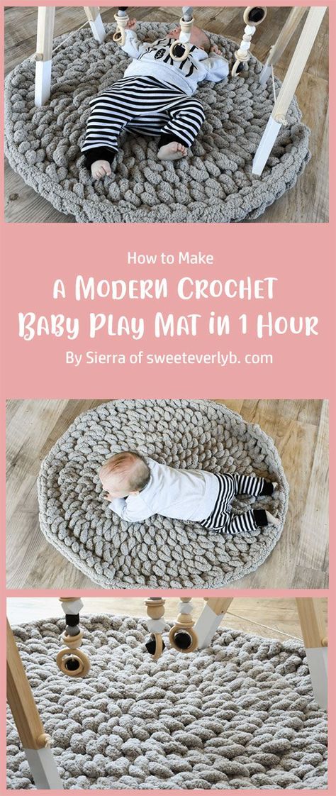 Nursery Crochet Ideas, Crochet Baby Nest, Crochet Baby Nursery, Crochet Baby Rug, Household Crochet, Crochet Baby Projects, Baby Floor Mat, Crochet Baby Costumes, Crochet Mat