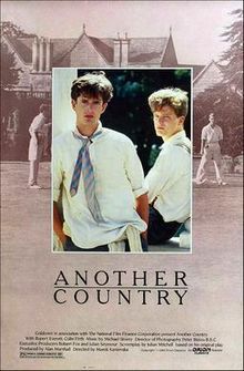 Another Country, British, school days, first love, LGBTQ, 1980s Another Country 1984, Robert Fox, Country Poster, Rupert Everett, Cary Elwes, 1984 Movie, Charles Spencer, Parental Guidance, Poster Movie