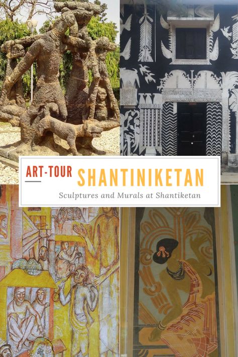 shantiniketan art Shantiniketan Art, Wall Paintings, Asia Travel, Kolkata, Lovers Art, Wall Painting, Paradise, Lab, Mural