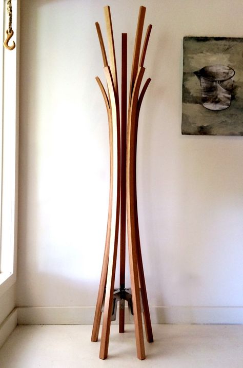 Corporate Lounge, Joshua Tree House, Free Standing Coat Rack, Coat Tree, Modern Coat Rack, Living Space Decor, Hall Furniture, Art Furniture Design, Standing Coat Rack