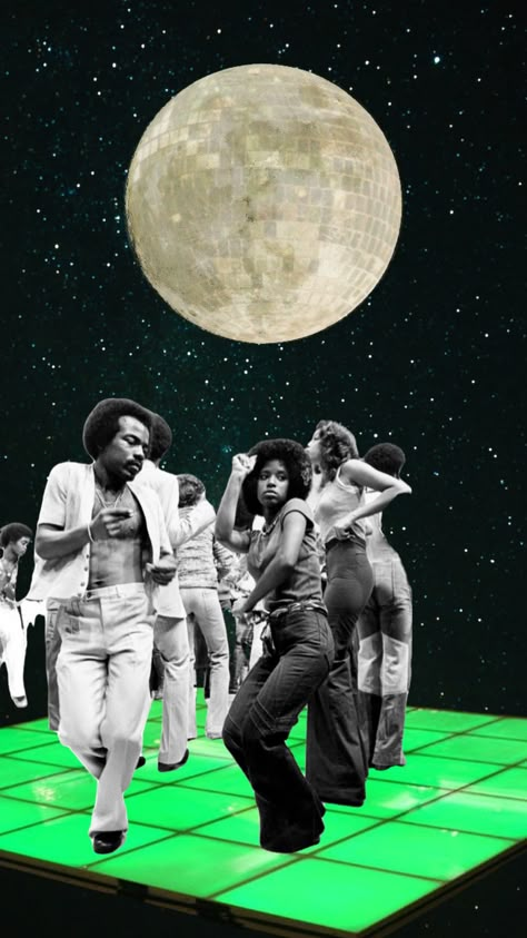 #retrofuturistic #vibes #surrealism #spaceage #disco #dancinginthemoonlight Rave Dancing, Cosmic Disco, Space Disco, Studio 54 Party, Disco Aesthetic, Rave Music, Disco Fever, 70s Party, Creepy Pictures