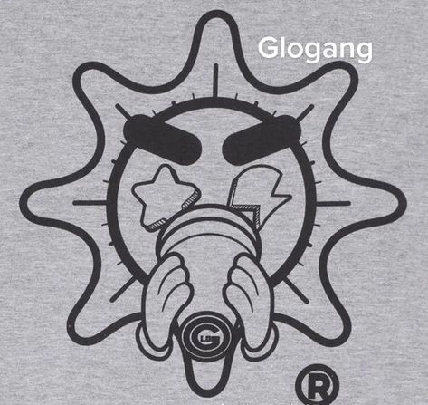 Glo Gang Tattoo Ideas, Cheif Keef Cartoon Drawing, Glogang Wallpapers, Glogang Logo, Glo Gang Wallpaper, Glogang Tattoo, Glo Gang Tattoo, Painting Ideas For Guys, Boondocks Tattoo Designs