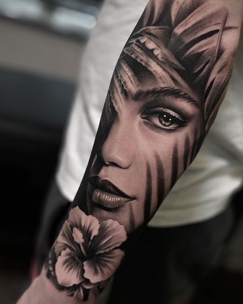 Tato Realis, Faces Tattoo, Black And Grey Realism, Photo Realism Tattoo, Realism Tattoos, Skeleton Hand Tattoo, Tattoo Videos, Grey Tattoo, White Tattoo