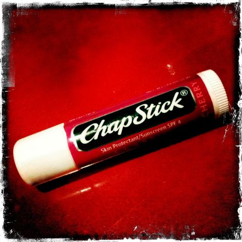 Cherry Chapstick, Chapstick Lip Balm, I Kissed A Girl, Pin Pals, Urban Survival, Cosmetic Items, Disaster Preparedness, Cherry Flavor, Survival Prepping