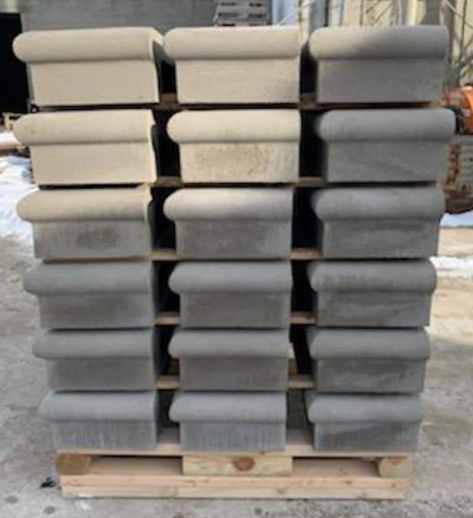 Concrete Block Steps, Concrete Front Steps, Concrete Step, Cement Steps, Garage Steps, House Entryway, Paver Steps, Concrete Floor Coatings, Front Door Steps