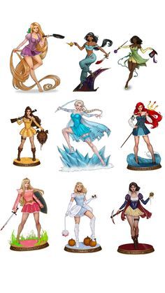 Disney Princess As Warriors, Disney Princess Fanart, Princess Concept Art, Disney Princess Warriors, Goth Disney Princesses, Disney Princess Anime, Princesas Disney Anime, Princesses Disney, Disney Princess Artwork