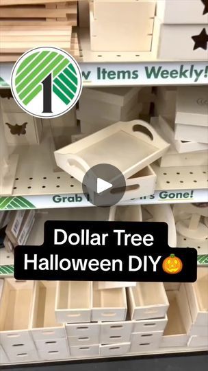 Halloween Crafts Snacks, Dollar Tree Halloween Crafts, Dollar Tree Halloween Diy, Dollar Store Halloween Diy, Diy Halloween Tree, Halloween Diy Kids, Halloween Candy Jar, Dollar Tree Halloween Decor, Dollartree Diy