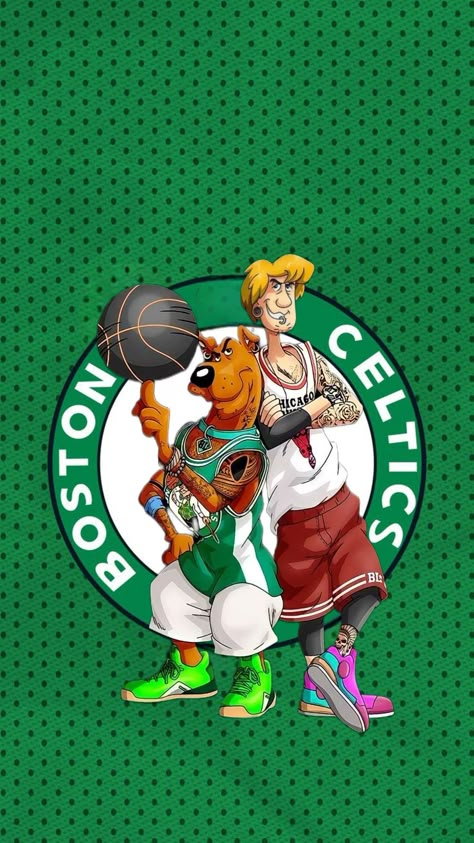 Boston Celtics Logo Wallpapers, Boston Celtics Wallpapers, Boston Celtics Art, Scooby Doo Wallpaper, Celtics Wallpaper, Boston Red Sox Wallpaper, Sports Illustrations Art, Boston Celtics Logo, Cool Cartoon Drawings