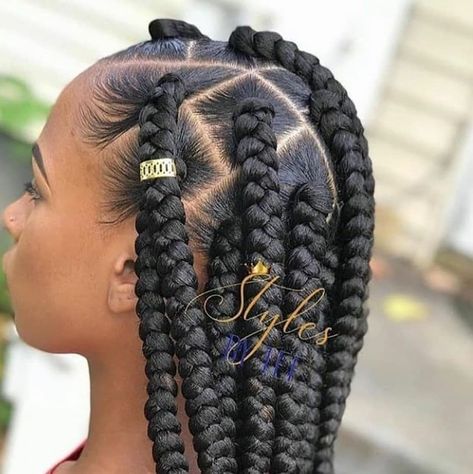 Easy Natural Hairstyles, Kids Box Braids, Colored Box Braids, Twisted Hair, Big Box Braids, Jumbo Box Braids, Fulani Braids, Box Braids Styling, Natural Hair Styles Easy