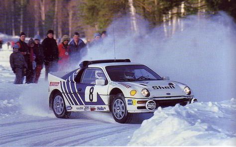 Stig Blomqvist. FORD RS200 B Group. 1986 Sweden Rally. Ford Rs200, Ford Rs, Lincoln Motor Company, Lincoln Motor, Rs 200, Hyundai Motor, Lincoln Mkz, Old Race Cars, Rally Cars