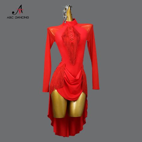 Smarter Shopping, Better Living! Aliexpress.com Salsa Outfit, Ballroom Competition, Dance Competition Costumes, Dance Outfits Practice, Competition Costumes, Latin Dance Dress, Practice Wear, Practice Outfits, Latin Dance Dresses