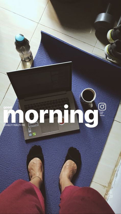 Morning Yoga #instagramstories #madewithstories #typography #vsco Yoga Mat Snapchat Story, Yoga Snapchat Stories, Yoga Instagram Story, Yoga History, Yoga Story, Yoga Festival, Gym Photos, Painting Gallery, Morning Yoga