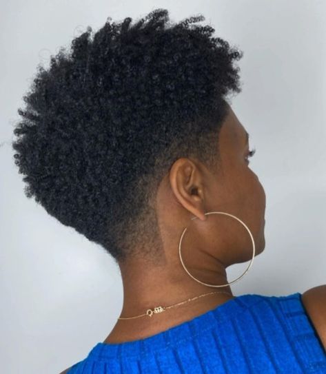 Short Natural Undercut Pixie Undercut On Natural Hair Black Women, Mohawk Natural Hairstyles, Nape Undercut Black Women, Afro Pixie Haircut 4c, Fade Undercut Women, 4c Undercut Natural Hair, Short Tapered Hair, Mohawk Natural Hairstyles Black Women, 4c Pixie Cut