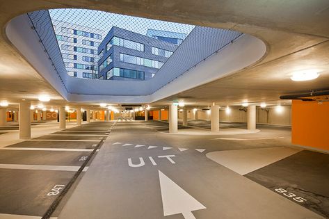 Elderly Housing, Basement Parking, Head Quarters, Parking Building, Park Signage, Underground Garage, Parking Sign, Adobe House, Customer Journey