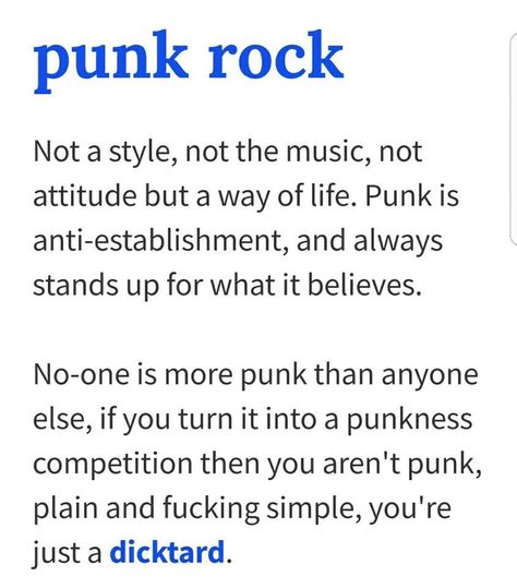 Anarchy Quotes Punk, Punk Icons Aesthetic, Punk Values, Punk Definition, Punk Ideology, Punk Protest, Punk Meaning, Slc Punk, Punk Lifestyle