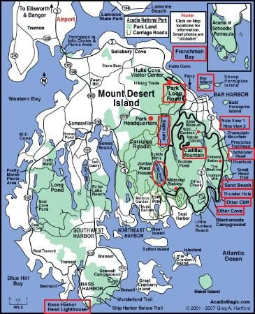 Park Loop Road (Acadia National Park, ME): Address, Phone Number, Scenic Drive Reviews - TripAdvisor Acadia National Park Map, Acadia Maine, Maine Road Trip, Acadia National Park Maine, New England Road Trip, Bar Harbor Maine, East Coast Road Trip, Mount Desert Island, Maine Vacation