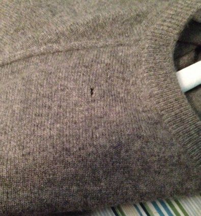 Mend and Make Do: Repairing Small Moth Holes in a Cashmere Sweater: 3 Steps Visible Mending Wool Coat, Moth Holes In Clothes, Thrift Shop Clothes, Sweater Repair, Mending Hacks, Visible Mending Stitches, Mending Stitches, Mending Ideas, Cashmere Sweater Upcycle