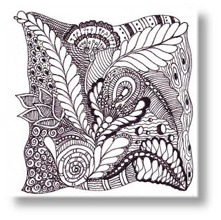 Icanthis Zentangle Pattern, Tangle Designs, Paradox Zentangle Tangle Patterns, Black Zentangle Tiles, Eni Oken Zentangle Patterns, Zentangle Organic Tangles, Zentangle Tiles, Art Zentangle, Zentangle Artwork