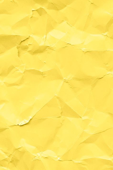 Yellow Vintage Background, Paper Texture Yellow, Paper Crumpled, Wrinkled Paper Background, Crumpled Paper Background, Crumpled Paper Textures, Wrinkled Paper, Free Illustration Images, Crumpled Paper