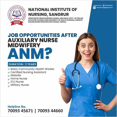 Auxiliary Nurse Midwifery is a wonderful course to build up your course in the field of nursing! Here are the opportunities after the course of ANM. #nationalgroupofinstitutions #anmcourses #nursingfield #opportunities Community Health Worker, Afro Dance, Nursing Courses, Certified Nursing Assistant, Military Nurses, Nursing Assistant, Health Science, Job Opportunities, The Field