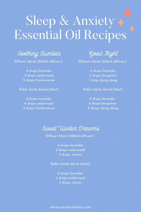 Essential Oils Diy, Essential Oil Blends Roller, Sleeping Essential Oil Blends, Essential Oil Roller Bottle Recipes, Eo Blends, Diffuser Oils, Lovely Words, Essential Oil Combinations, Doterra Essential Oils Recipes