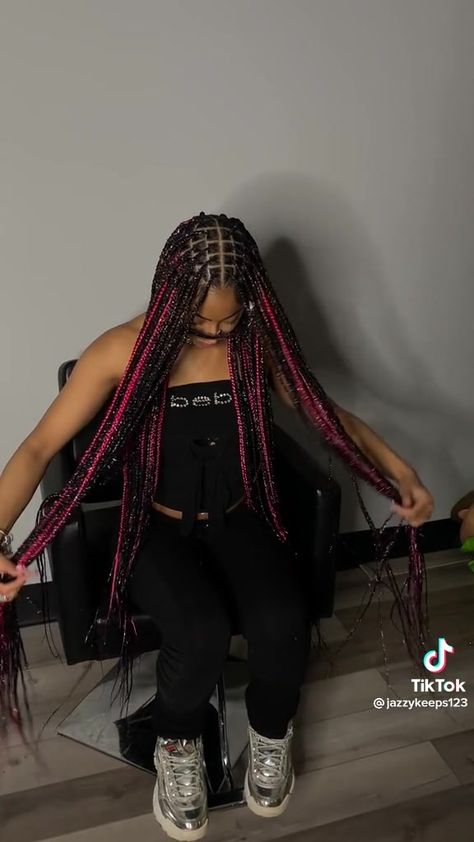 Shiny Braids, Big Box Braids Hairstyles, Braided Styles, Box Braids Hairstyles For Black Women, Cute Braided Hairstyles, Braids Hairstyles Pictures, Braided Hairstyles For Teens, Cute Box Braids Hairstyles, Quick Braided Hairstyles