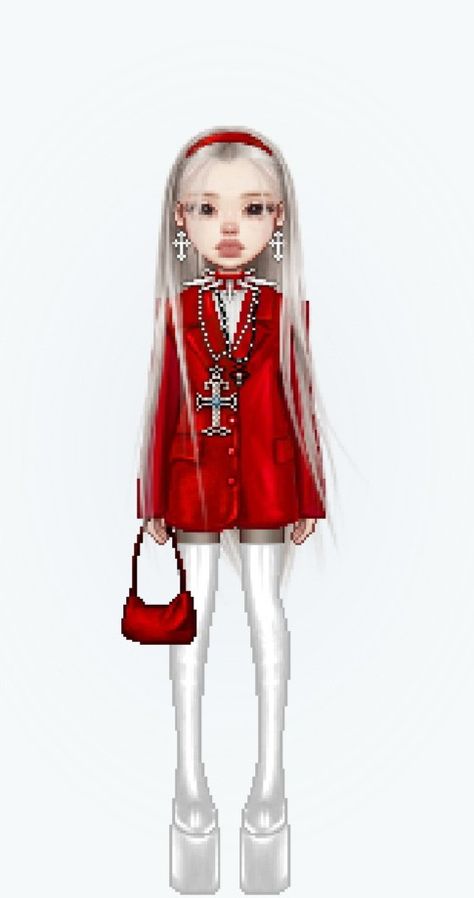 Highrise Outfit Idea, Everskies Outfits, Bratz Inspired Outfits, Preformance Outfits, Red Carpet Outfits, Concert Fashion, Model Looks, Game Dresses, Virtual Fashion