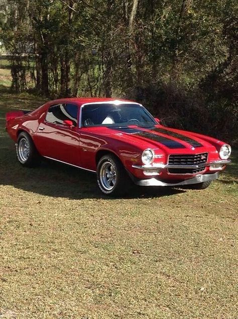 1973 Z28 Vintage Exercise, Camaro Custom, Trucks Chevy, Old Muscle Cars, Vintage Muscle Cars, Chevy Muscle Cars, Cars Muscle, Custom Muscle Cars, Cars Vintage