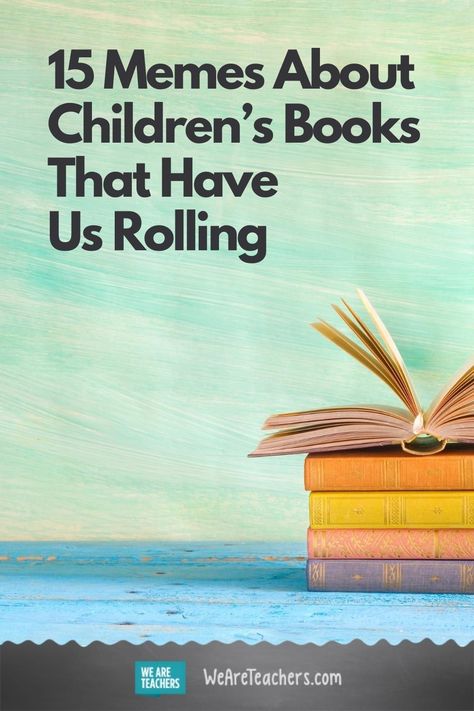 We love children's books and believe they have the power to change kids' lives. But we also love these funny memes about children's books. #books #reading #elementary #elementaryschool #teachingreading #childrensbooks #teachinghumor #memes Funny Reading Quotes, Book Puns, Library Memes, Classroom Memes, Book Parody, Funny Books For Kids, Library Humor, Reading Humor, Teacher Jokes