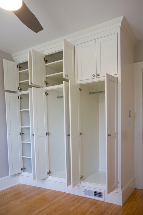 Closet And Pantry Combo, Laundry Room Design Ideas Luxe, Built In Laundry Room Cabinets, Laundry Room With Wardrobe, Mudroom With Corner Cabinet, Laundry Room With Lots Of Cabinets, Laundry Room Floor To Ceiling Cabinets, Small Laundry Room Built Ins, Laundry Room With Pantry Cabinets