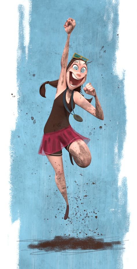 She looks like a champion by Ulyana EnaBased on Bobby Pontillas art. Bobby Pontillas Character Design, Bobby Pontillas, Female Character Concept, Character Sketches, Character Design Animation, Cartoon Character Design, Female Character Design, Character Design References, Cartoon Style