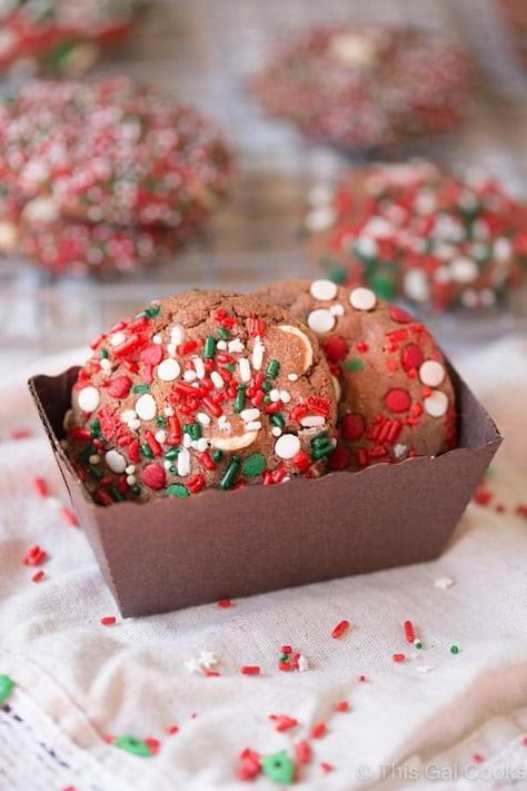 Nutella Christmas, Xmas Sweets, Banana Pudding Pies, Yummy Deserts, Easy Christmas Cookie Recipes, Christmas Cookie Recipes, Christmas Recipes Easy, White Chocolate Chip, Making Cookies