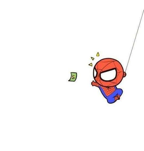 Spiderman Cards, Chibi Spiderman, Kawaii Spider, Whole Tattoo, Cartoon Tattoo Ideas, Spiderman Painting, Spiderman Tattoo, Baby Spiderman, Character Tattoos