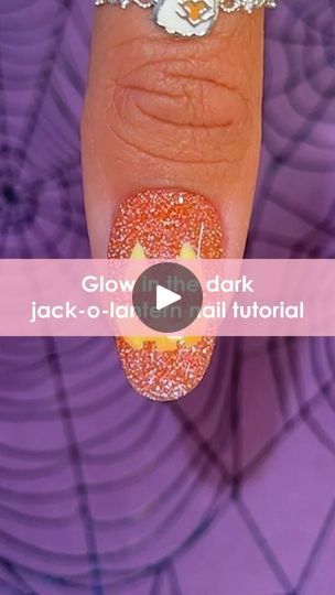 12K views · 2K reactions | Halloween Nail Tutorial: Glow in the Dark Jack-O-Lantern 🎃✨🧡 Comment "PUMPKIN" for everything you need to recreate this glowing look!

Save & share for spooky cute Halloween nail inspo!

#glowinthedarknails #pumpkinnails #holonails #halloweennails #spookynails #diynails #fallnails #nailtutorial #halloween2024 #nailinspo #nailtrends #nailart #jackolanternnails #autumnnails #fall #howtonails #nailhack #nails | Daily Charme Official | Giulio Cercato · Zombie Twist Rave Holo Nails, Cute Halloween Nails, Pumpkin Nails, Nail Tutorial, Spooky Cute, Halloween Nail, Nail Tutorials, Jack O, Nail Trends