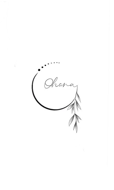 Ohana Tattoo Design, Personality Tattoos Ideas, Circle Tattoo Placement Ideas, Rising Up Tattoo, Girl Name Tattoos, Tattoos With Kids Names For Moms, Tattoo For Moms With Kids, 3 Kid Tattoos For Moms, Tattoos For Kids Names