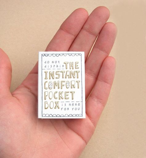 matchbox-instant-comfort-pocket-box-kim-welling-3 Comfort Box, Box Bunny, Matchbox Crafts, Matchbox Art, Match Box, Tin Man, Words Of Comfort, Paper Crafts Origami, Diy Gift Box