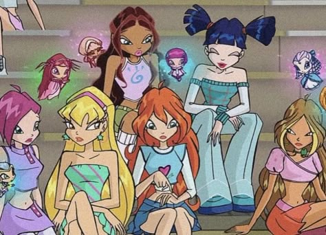 2000s Cartoons, Klub Winx, Nostalgic Images, Clubbing Aesthetic, Barbie Princess, Winx Club, Animation Series, Anime Movies, Magical Girl