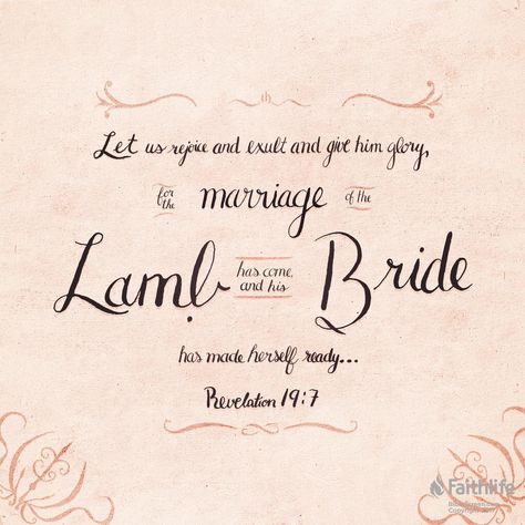 Revelation 19:7 Marriage Of The Lamb, Revelation 9, Galatians 5 16, Revelation 19, Bible Dictionary, Media Logo, Worship God, Bible Journaling Ideas Drawings, Religious Quotes