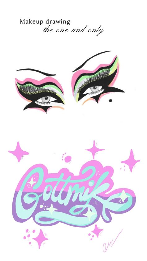 My Queen❤️ #gottmik Drag Tattoo Ideas, Queer Doodles, Rupaul Aesthetic, Drag Queen Tattoo, Drag Queen Drawing, Drag Tattoo, Drag Queen Aesthetic, Drag Drawing, Danny Noriega