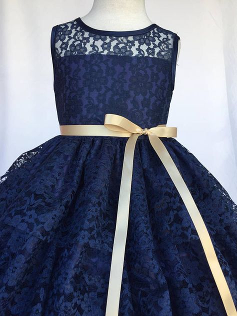 Chic Photoshoot, Navy Blue Bridesmaids, Navy Bridesmaids, Sunflower Themed Wedding, Wedding Navy, Ruffle Flower, Children Dress, Tailored Clothes, Beautiful Black Babies