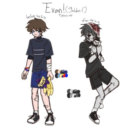 Crying Child Fnaf, Gothic Characters, Crying Child, Fnaf Jumpscares, Aphmau Characters, Fnaf Fanart, Fandom Crossover, Club Outfit Ideas, Fnaf Memes