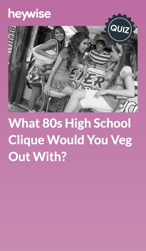 80s High School, High School Cliques, What Colors Represent, Which Hogwarts House, American Werewolf In London, Cocktail Bitters, Valley Girls, Trivia Quiz, Personality Quizzes