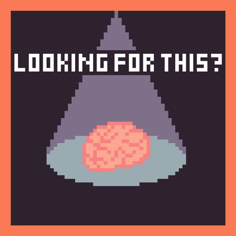 Brain Pixel Art, Art Heart, Pixel Art, Brain, Art