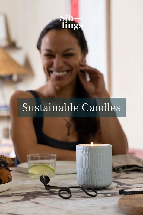 Siblings candles are a great and sustainable way to create a cozy and inviting atmosphere in your home while also being mindful of the environment. Their sustainable candles are made with luxury-level scents, clean ingredients and 100% compostable packaging. Shop sustainable candles now: https://siblings.co/ Sustainable candles, Eco-friendly candles, Natural candles, Non-toxic candles, Clean-burning candles, Handmade candles, Zero Waste candles, Environmentally friendly candles, Clean Candles/ Siblings Candles, Sustainable Candles, Clean Candles, Empty Candle Jars, Candles Natural, Empty Candle, Being Mindful, Candle Night, Eco Friendly Candles