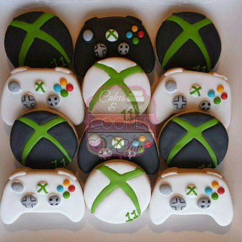 Gaming Cookies, Xbox Cookies Decorated, Playstation Cookies, Video Game Cookies, Xbox Cookies, Video Game Cookies Decorated, Gaming Cookies Decorated, Video Game Controller Cookies, Video Game Cookie Cake